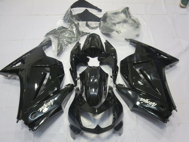 08-12 Schwarz Glanz (Custom) Ninja 250 Motorrad Verkleidung 08-12 Schwarz Glanz (Custom) Ninja 250 Motorrad Verkleidung