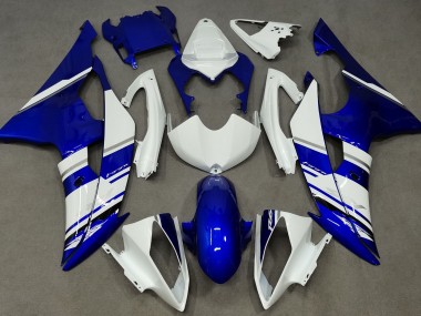 08-16 Blau & Weiß Benutzerdefiniert OEM Stil R6 Motorrad Verkleidung