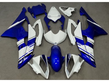 08-16 Blau & Weiß Benutzerdefiniert OEM Stil R6 Motorrad Verkleidung