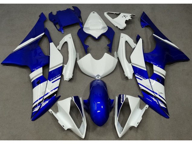 08-16 Blau & Weiß Benutzerdefiniert OEM Stil R6 Motorrad Verkleidung