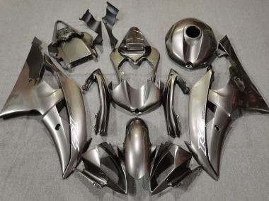 08-16 Flüssiges Silber R6 Motorrad Verkleidung