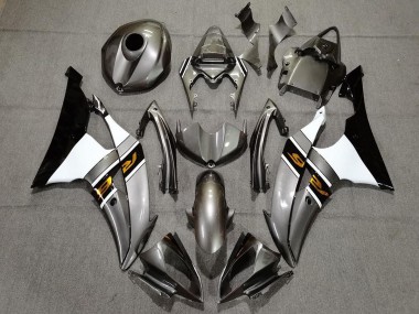 08-16 Glänzend Grau & Bronze R6 Motorrad Verkleidung