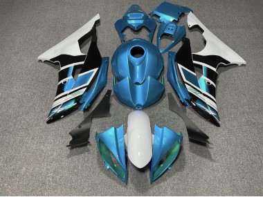 08-16 Hellblau Schwarz & Weiß OEM Stil R6 Motorrad Verkleidung