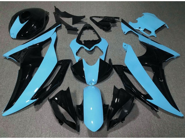 08-16 High Viz Blau R6 Motorrad Verkleidung 08-16 High Viz Blau R6 Motorrad Verkleidung
