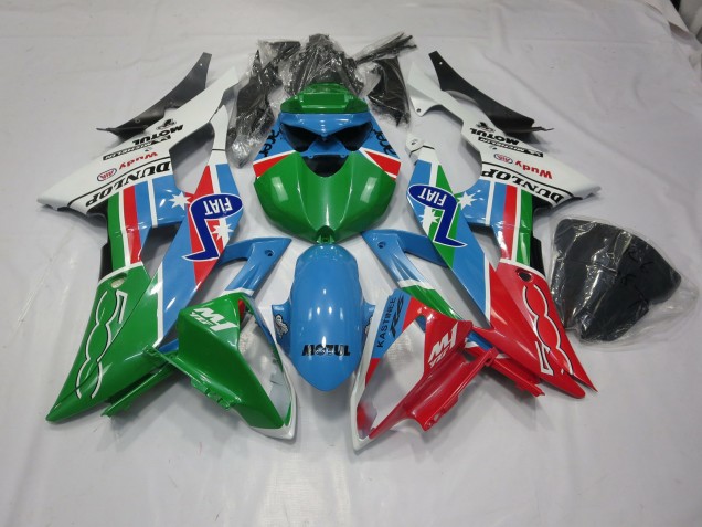 08-16 Spezial Flamme R6 Motorrad Verkleidung