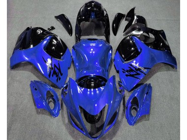 08-20 Glänzend Blau & Schwarz GSXR 1300 Motorrad Verkleidung