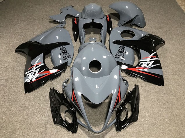 08-20 Grau & Logo GSXR 1300 Motorrad Verkleidung