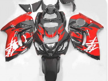 08-20 Rot & Grau GSXR 1300 Motorrad Verkleidung