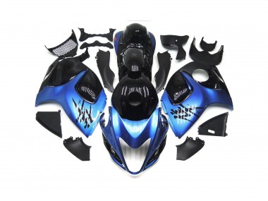 08-20 Tiefes Blau Mit Schwarz Benutzerdefiniert GSXR 1300 Motorrad Verkleidung