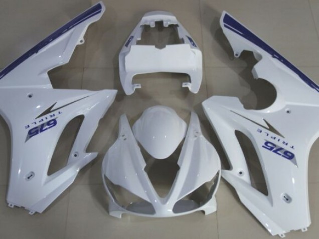 09-12 Blau Weiß OEM Stil Daytona 675 Motorrad Verkleidung 09-12 Blau Weiß OEM Stil Daytona 675 Motorrad Verkleidung