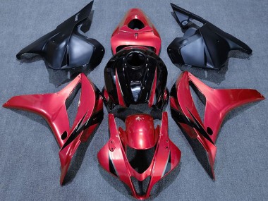 09-12 Candy Rot CBR600RR Motorrad Verkleidung
