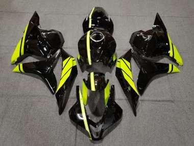 09-12 Custom High Viz Streifen CBR600RR Motorrad Verkleidung
