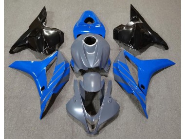09-12 Doppelblau Auf Grau CBR600RR Motorrad Verkleidung