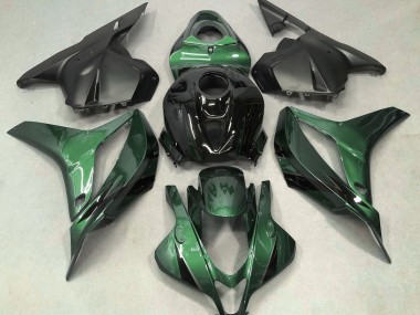09-12 Dunkelgrün Mit Schwarz CBR600RR Motorrad Verkleidung