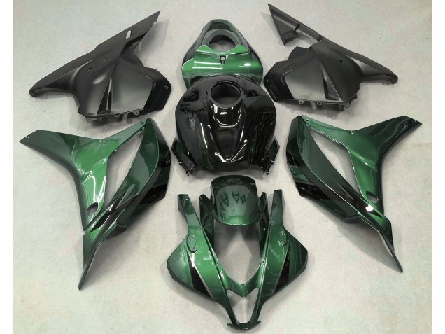 09-12 Dunkelgrün Mit Schwarz CBR600RR Motorrad Verkleidung