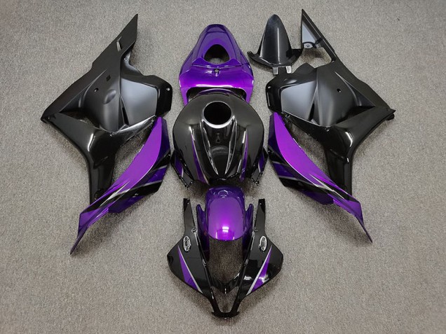 09-12 Glanz Lila & Schwarz CBR600RR Motorrad Verkleidung