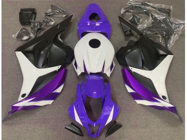 09-12 Glanz Lila Weiß & Violett CBR600RR Motorrad Verkleidung