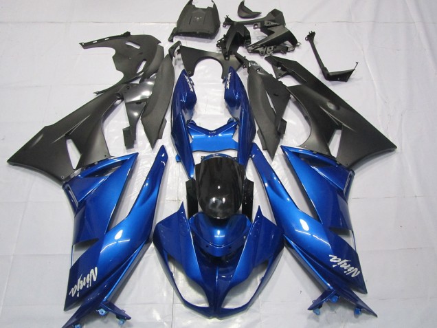 09-12 Glänzend Blau ZX6R Motorrad Verkleidung 09-12 Glänzend Blau ZX6R Motorrad Verkleidung