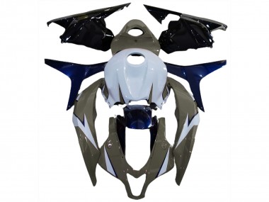 09-12 Glänzend Braun & Blau CBR600RR Motorrad Verkleidung