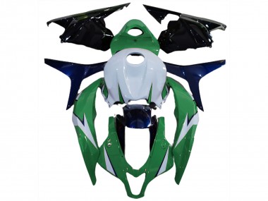 09-12 Glänzend Grün & Blau CBR600RR Motorrad Verkleidung