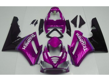 09-12 Glänzend Pink Daytona 675 Motorrad Verkleidung