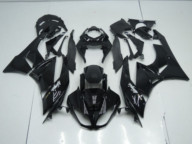 09-12 Glänzendes Schwarz ZX6R Motorrad Verkleidung 09-12 Glänzendes Schwarz ZX6R Motorrad Verkleidung
