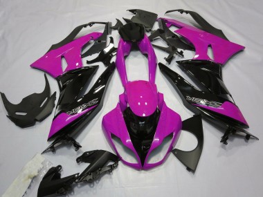 09-12 Glanzrosa & Schwarz ZX6R Motorrad Verkleidung