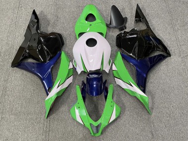 09-12 Grün & Weiß CBR600RR Motorrad Verkleidung