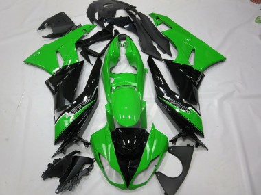09-12 Grün Schwarz ZX6R Motorrad Verkleidung