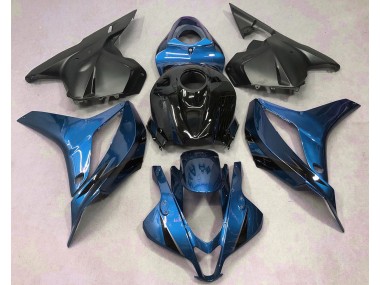 09-12 Hellblau Mit Schwarz CBR600RR Motorrad Verkleidung