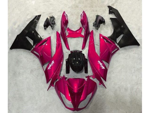 09-12 Kräftiges Rot Glänzend ZX6R Motorrad Verkleidung 09-12 Kräftiges Rot Glänzend ZX6R Motorrad Verkleidung