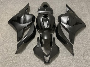 09-12 Matt Schwarz CBR600RR Motorrad Verkleidung