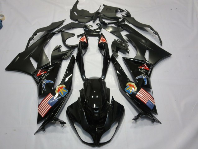 09-12 Merica ZX6R Motorrad Verkleidung 09-12 Merica ZX6R Motorrad Verkleidung