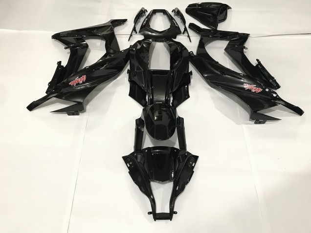 09-12 Metallicschwarz ZX6R Motorrad Verkleidung 09-12 Metallicschwarz ZX6R Motorrad Verkleidung