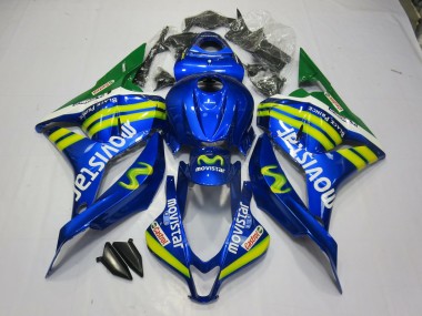 09-12 Movistar CBR600RR Motorrad Verkleidung