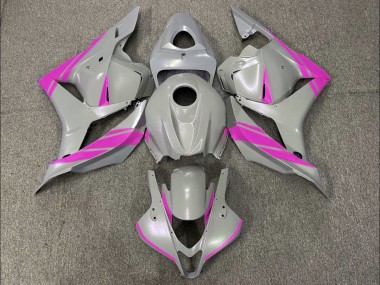 09-12 Nardo Grau & Pink CBR600RR Motorrad Verkleidung