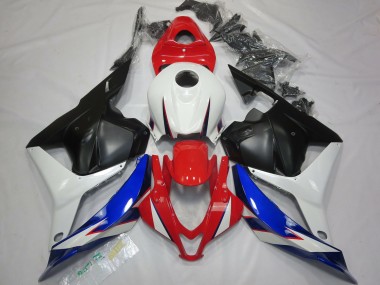 09-12 OEM Stil Schwarz Weiß Rot & Blau CBR600RR Motorrad Verkleidung