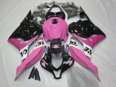 09-12 Pink Spezial Repsol CBR600RR Motorrad Verkleidung