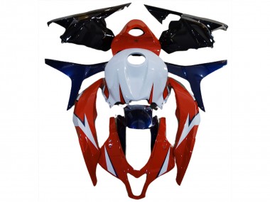 09-12 Rot & Blau Glänzend CBR600RR Motorrad Verkleidung