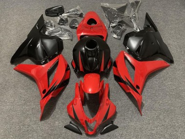 09-12 Rot & Matt Schwarz CBR600RR Motorrad Verkleidung