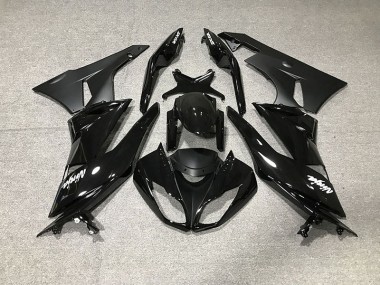 09-12 Schwarz Glänzend ZX6R Motorrad Verkleidung