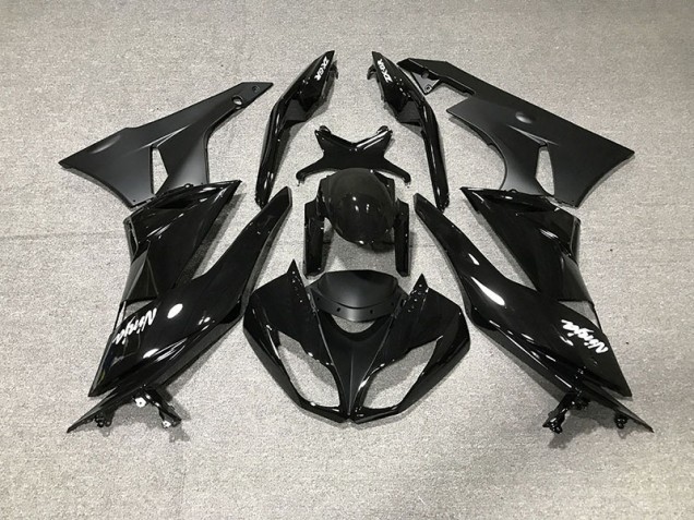 09-12 Schwarz Glänzend ZX6R Motorrad Verkleidung