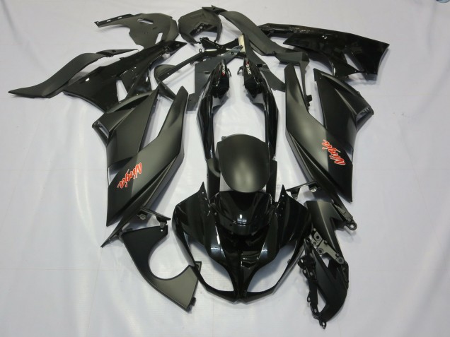 09-12 Schwarz ZX6R Motorrad Verkleidung 09-12 Schwarz ZX6R Motorrad Verkleidung