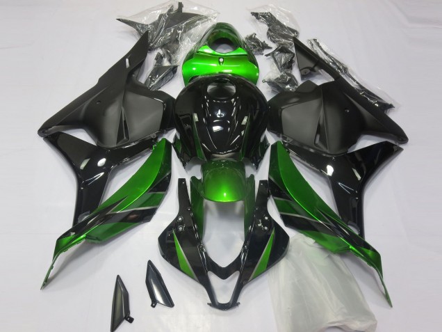 09-12 Spezial Grün Mattiertes Schwarz CBR600RR Motorrad Verkleidung