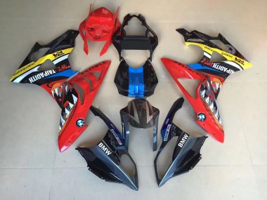 09-14 Alien Blau & Weiß S1000RR Motorrad Verkleidung
