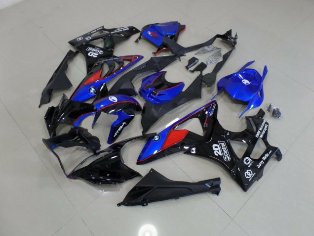 09-14 Alien Blau & Weiß S1000RR Motorrad Verkleidung 09-14 Alien Blau & Weiß S1000RR Motorrad Verkleidung