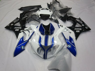 09-14 Alien Blau & Weiß S1000RR Motorrad Verkleidung