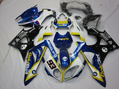 09-14 Alien Blau & Weiß S1000RR Motorrad Verkleidung