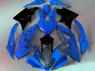 09-14 Alien Blau & Weiß S1000RR Motorrad Verkleidung