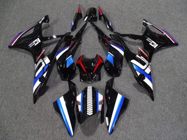 09-14 Alien Blau & Weiß S1000RR Motorrad Verkleidung
